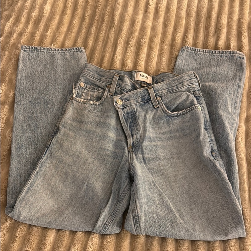 AGOLDE Criss Cross Jeans